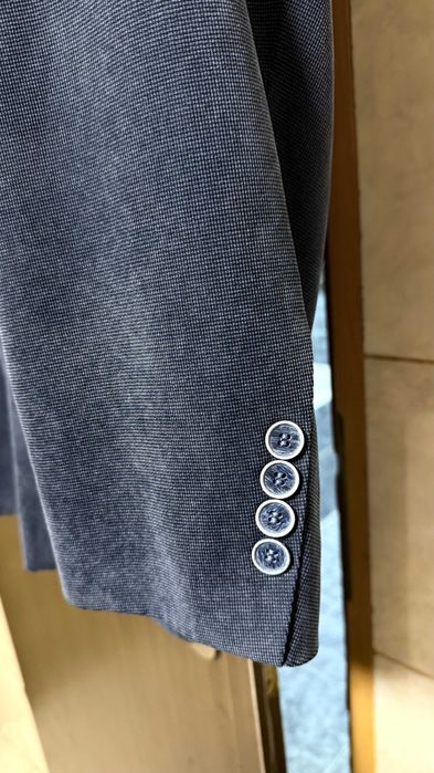 Sacou bărbați bleumarin ,casual/office ,3-4XL ,citiți anunțul!