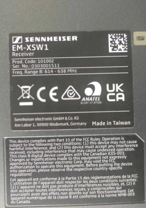 Microfon Sennheiser ew 100G2 g2