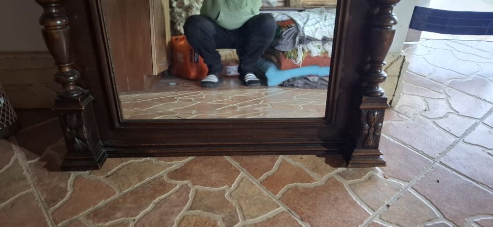 Старинно бароково огледало