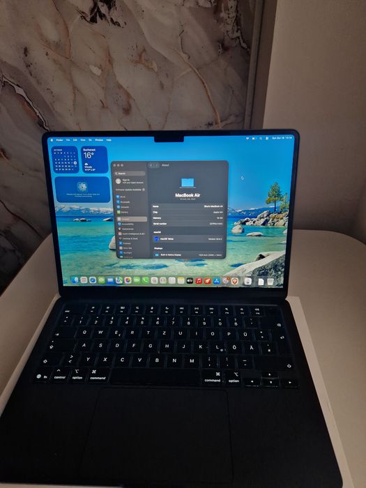 Macbook air 13-inch M4 16GB/512GB Midnight