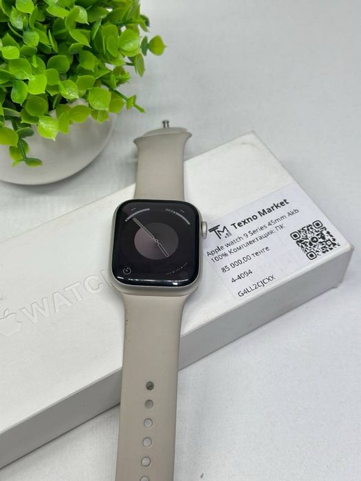 Apple Watch 9 series 45mm Akb:100%/