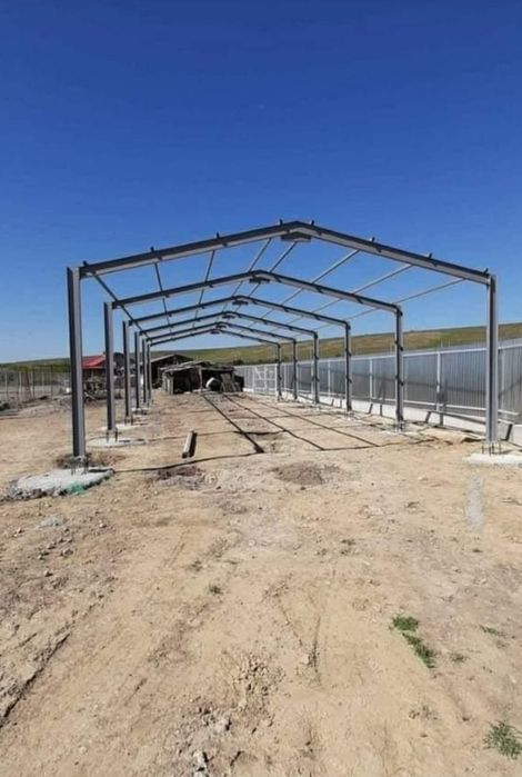 Vând hale si structuri metalice.
Acestea sunt pe diferite dimensiuni i