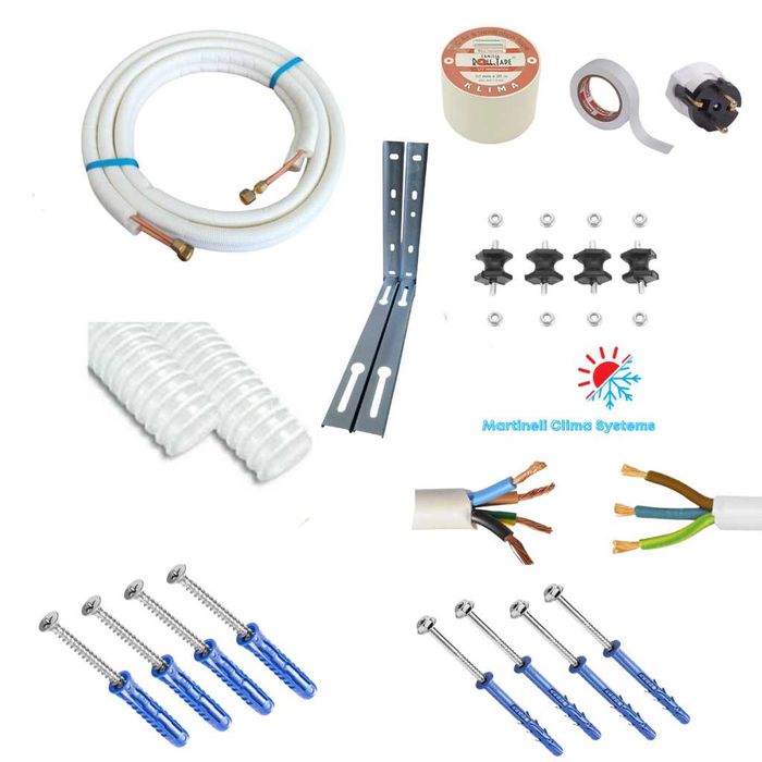 Пълен комплект за монтаж на климатици