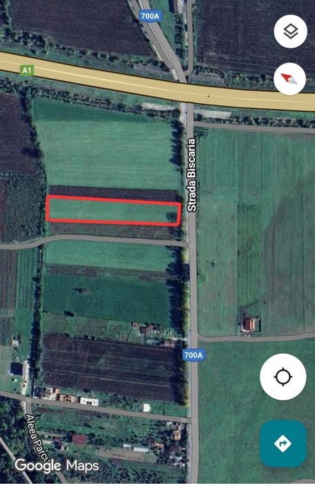 Vând teren în SIMERIA 3.500mp   10€m² NEGOCIABIL