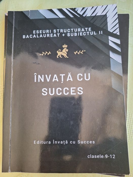 Vând carte română bacalaureat învață cu succes