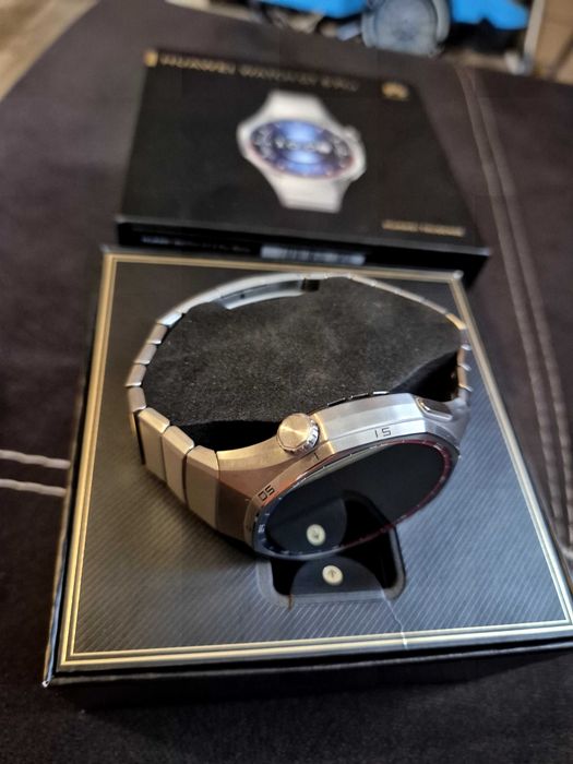 Smartwatch Huawei Watch GT 6 Pro, 46MM, Titanium Alloy Case, Titanium Strap