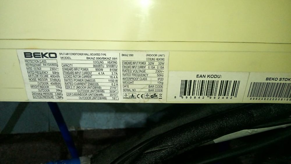 Кондиционер beko