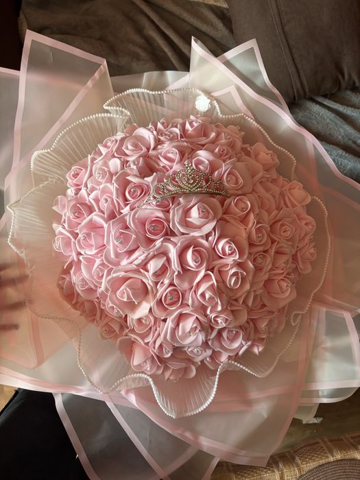 Букет от вечни рози