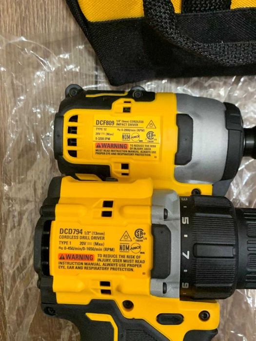 Dewalt DCF809 DCD794 зарядка сумка