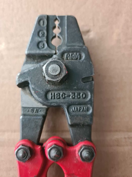 Cleste de sertizat cabluri oțel ARM HSC 350 Japan