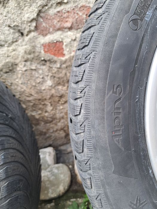 Vand jante + cauciucuri 5x112 R16