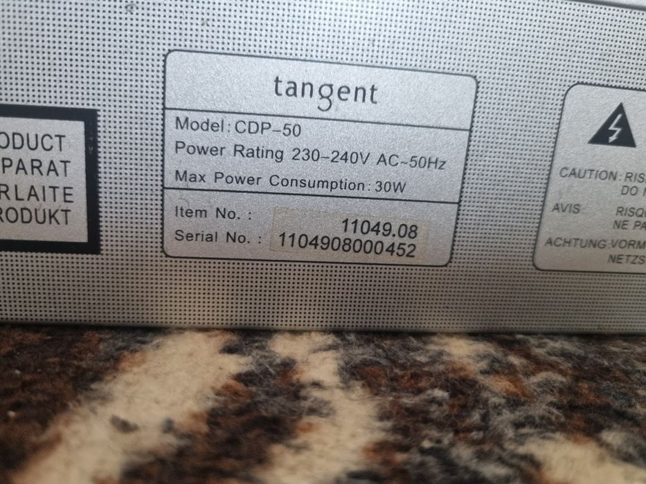 CD-Player Tangent CDP-50