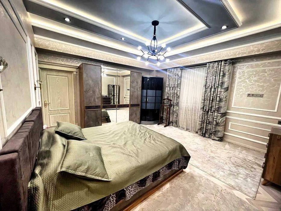 Ж/К MADRID 4комн/4/9, 133м2 раздл, 3 с/уз. меб+тех. Ор-р: Мукумий мост