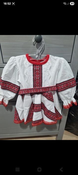 Rochie cu basma fetita