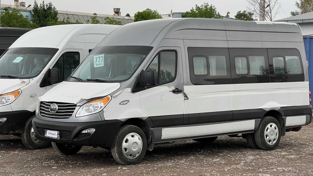 JAC Sunray BUS – Йўловчи ташиш учун ишончли ва қулай микроавтобус