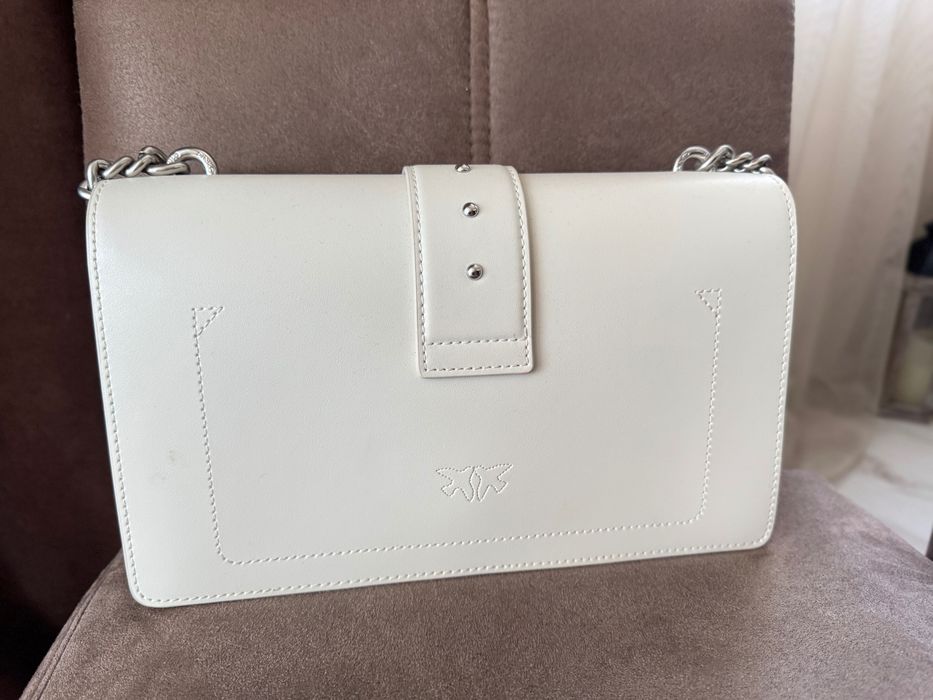 Чанта Pinko White