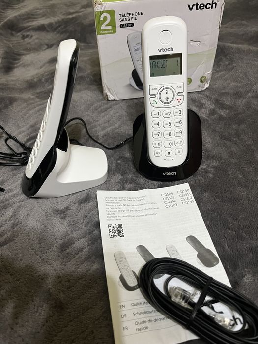 Telefon fix Vtech CS1501 duo