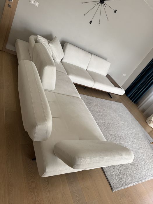 Ъглов разтегателен диван Rapid Corner + декоративни възглавници