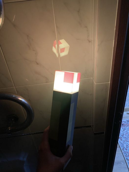 Светильник из Minecraft