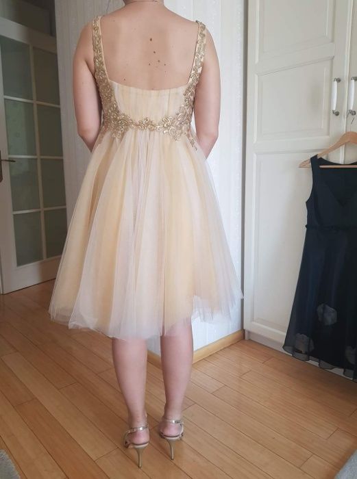 Rochie Cristallini deosebită - Revelion banchet, nuntă, party, ocazie