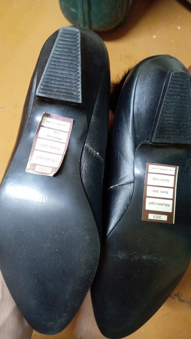 Сапоги женские кожа