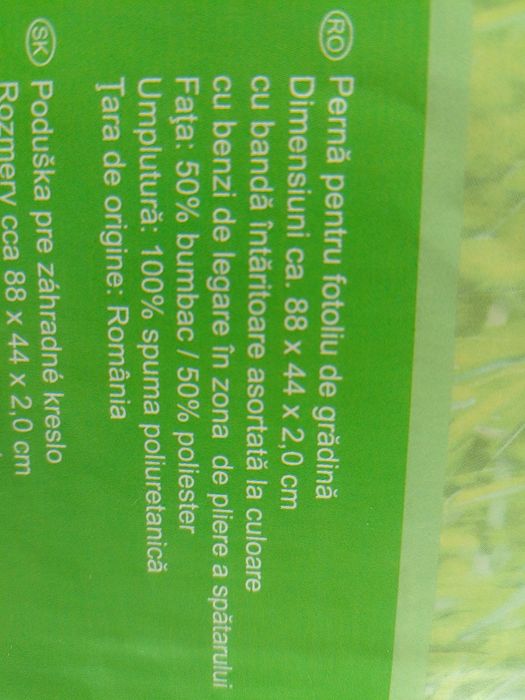 Perne pentru scaune terasă 32buc