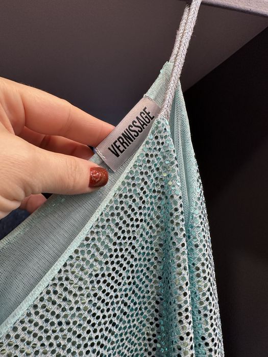 Рокля с пайети Flowers and Co