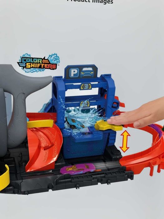 Автомивка Hot wheels Акула писта за коли