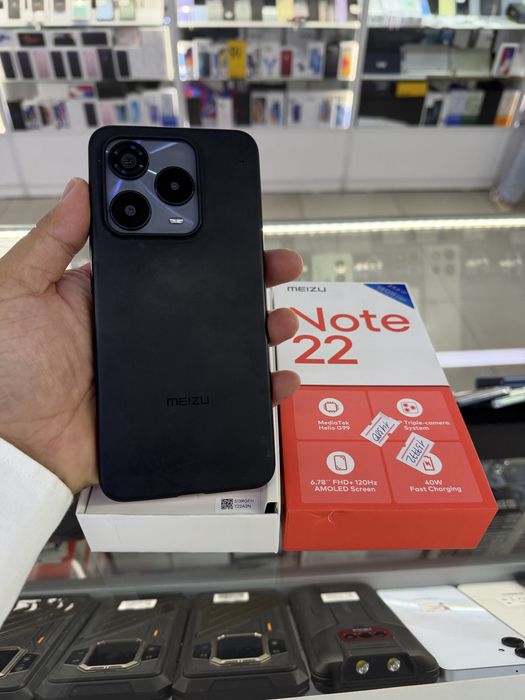 Meizu note 22 память 16/256