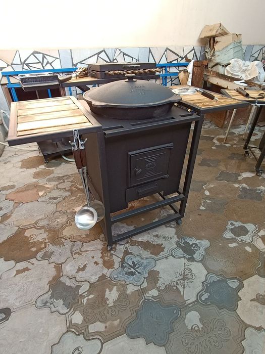 Продается мангалы учак казаны всё что нужно для летнего кухни