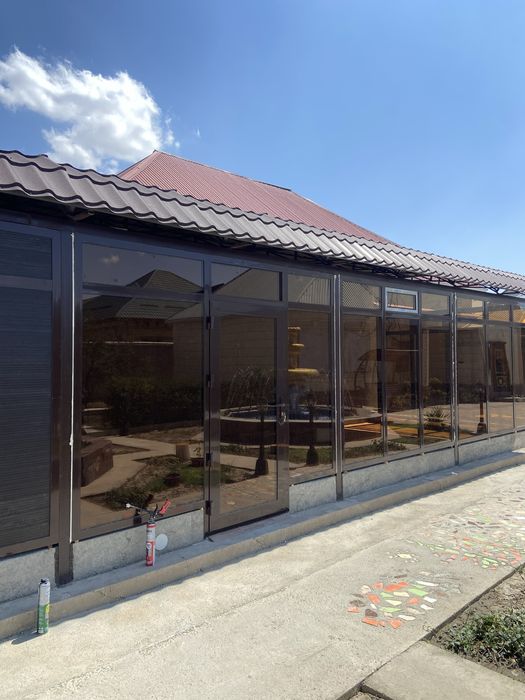 Окно Витражи пластик