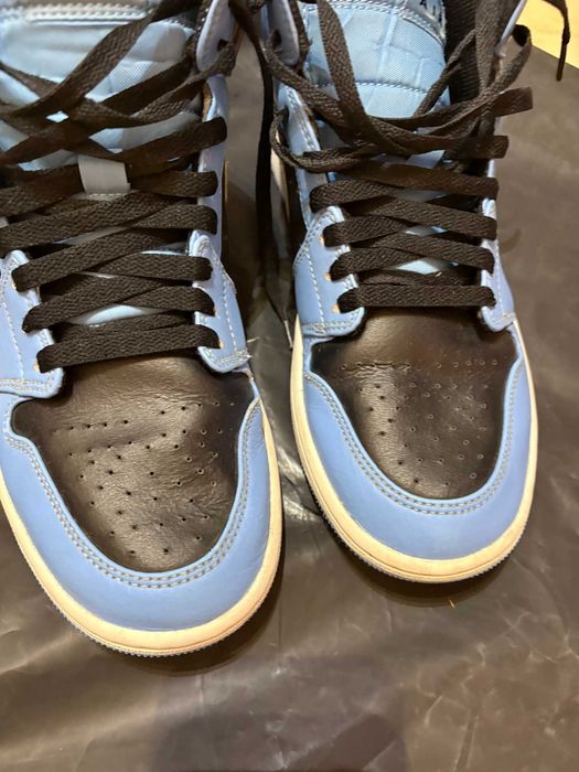 Маратонки Air Jordan 1 Mid University Blue Black