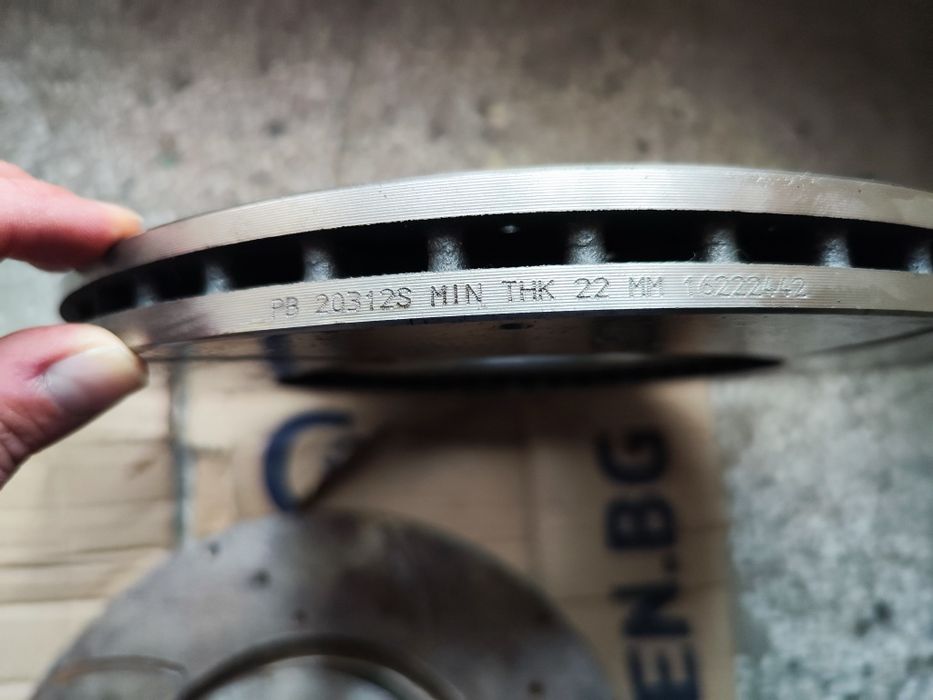 Двойно вентилирани дискове 5х112/5х110