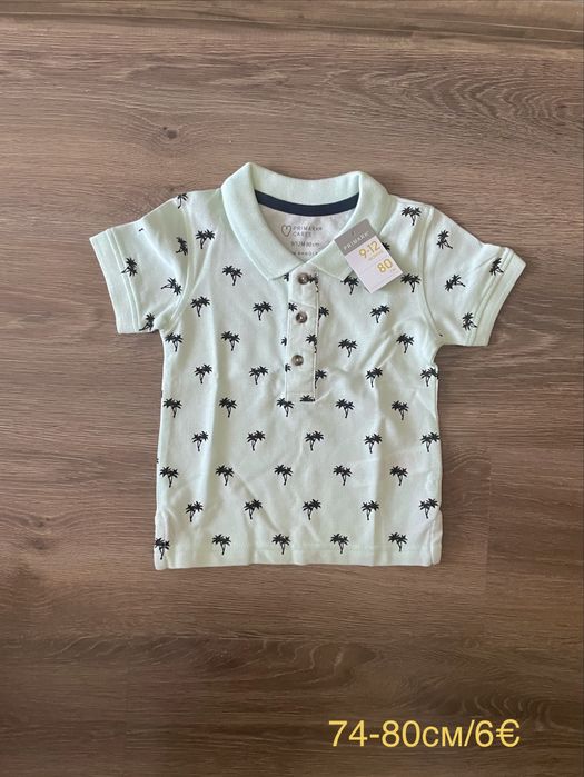 Ново детско яке Okaidi и др дрешки 9-12м 80см