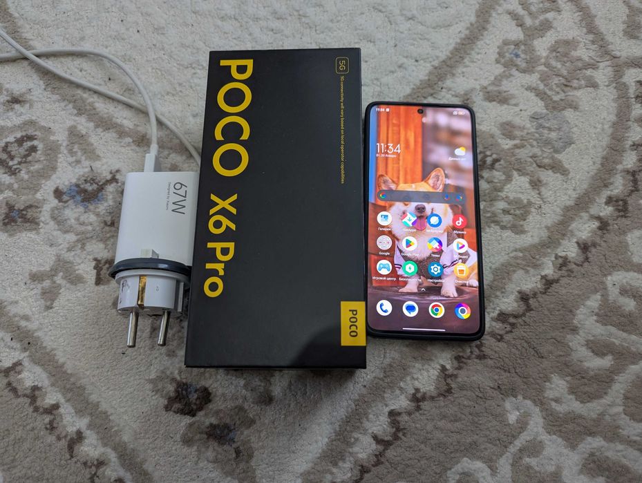 POCO X6 PRO 12/512gb
