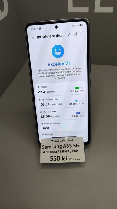 Samsung A53 5G 6GB RAM/128GB/Blue ID1515-AG2