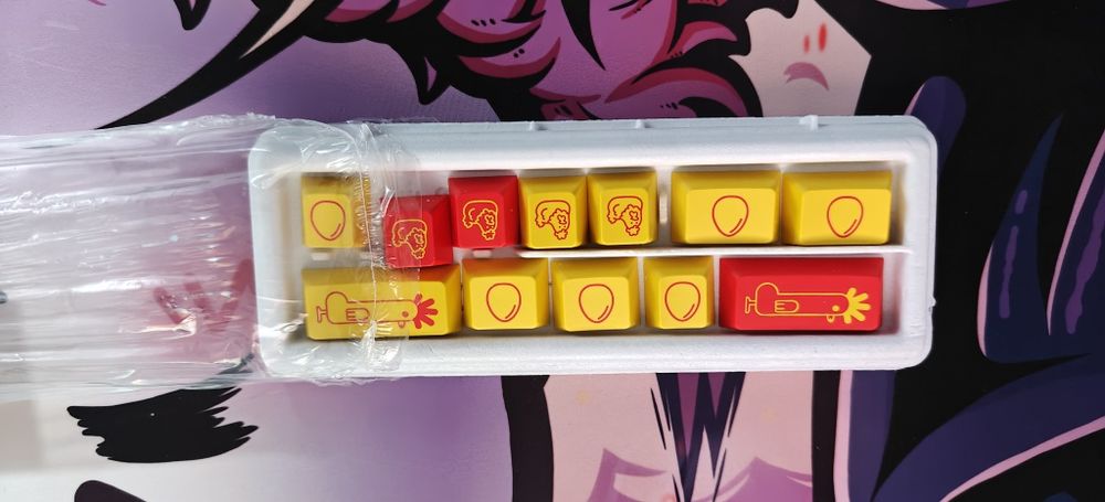 Keycaps Gmk Red Dragon novelties si spacebars