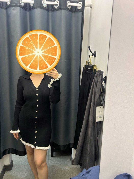 Платье трикотажное