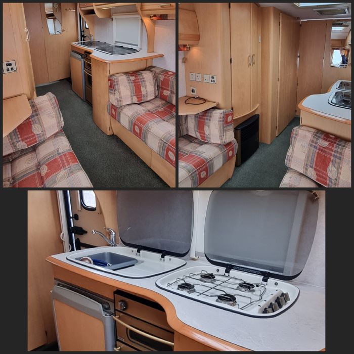 Rulota Bailey 2005 -5 locuri- 2 zone cu cort mare și Mover