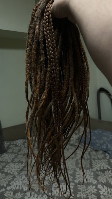 Комплект дред с косами