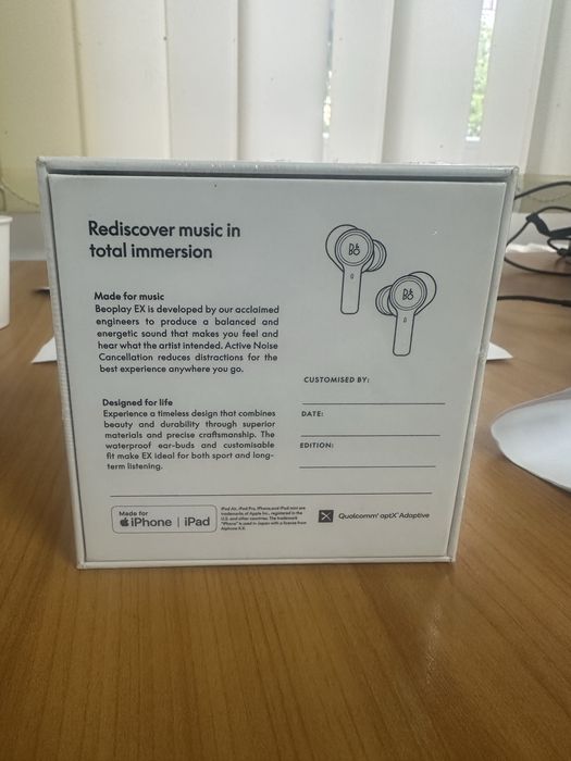 Casti bang & olufsen beoplay ex se anthracite oxygen noi, sigilate