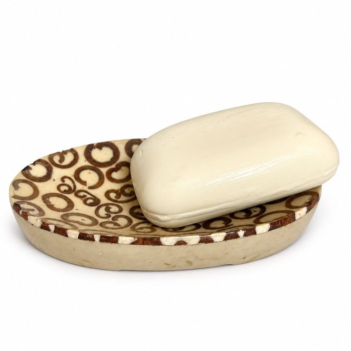 Săpuniere handmade din ceramică, scoici și lemn – de la 25 lei