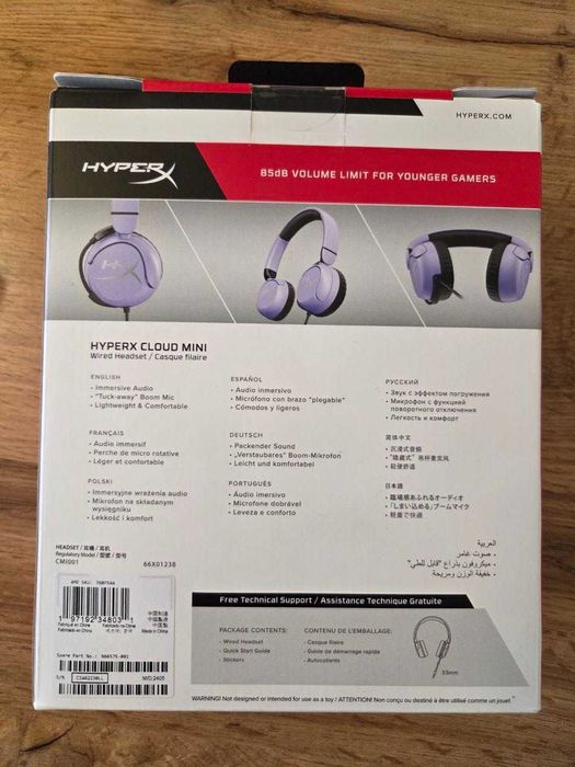 Casti gaming HyperX