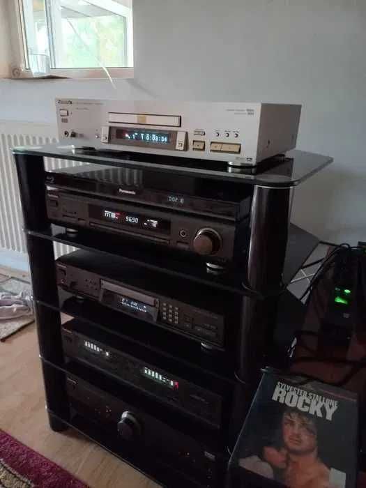 TECHNICS,compact disc PG 5,amplificator SU-A 808,EGALIZATOR GE 70,PROCESOR GE 90,MINIDISC,Tuner,Telecomenzi originale