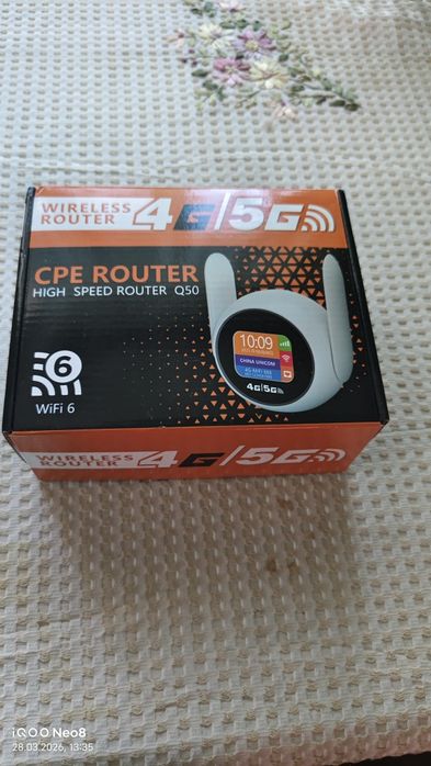 Cpe 4lte wifi 6 роутер для любой сети KZ