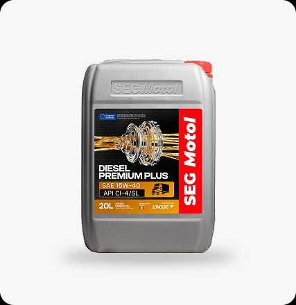SEGMotol Diesel масло 10W-40 15W-40 20W-50 для грузовых и спецтехники