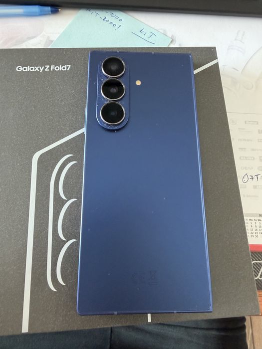 Samsung Fold 7 256 gb blue shadow Garantie