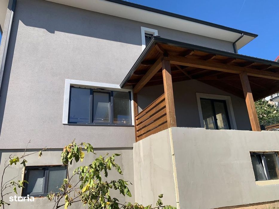 Casă cu teren – Zona Profi Chinteni | Casă nouă, semifinisată | Garaj