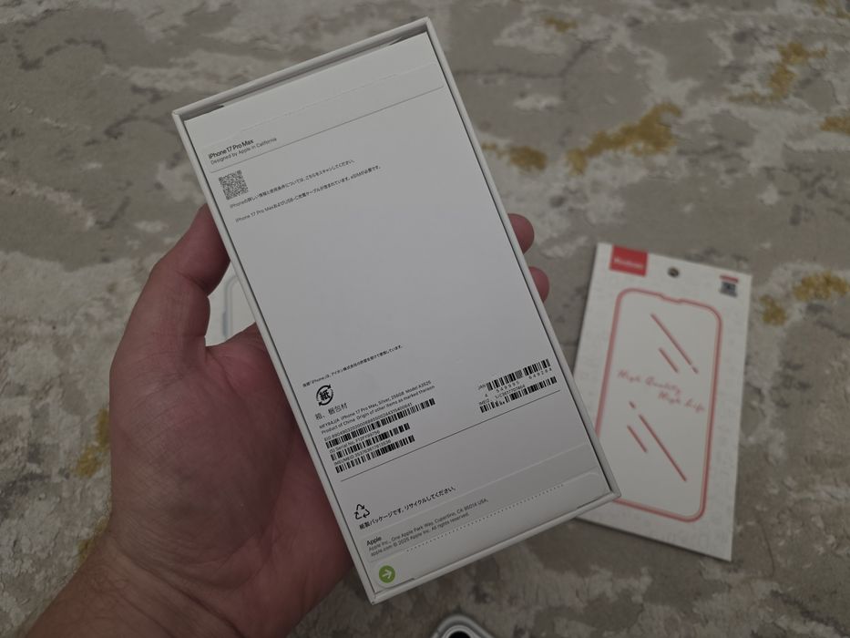 iPhone 17 Pro Max 256gb Silver Esim
