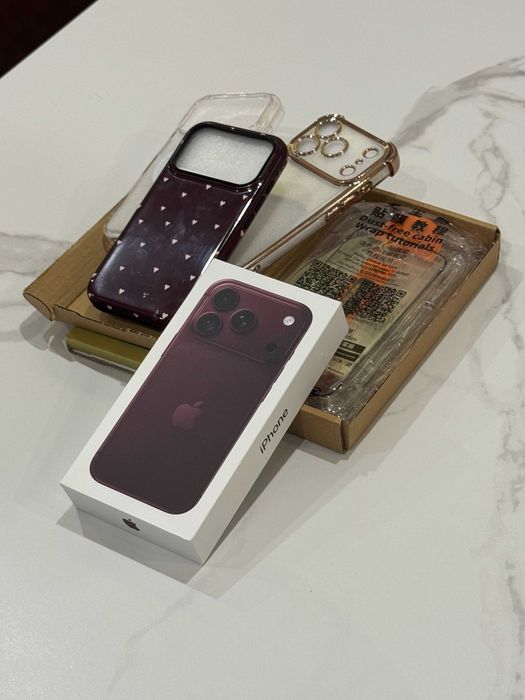 iPhone 18 Pro 256GB Burgundy от USA – НАЛИЧЕН | НЕРАЗПЕЧАТАН
